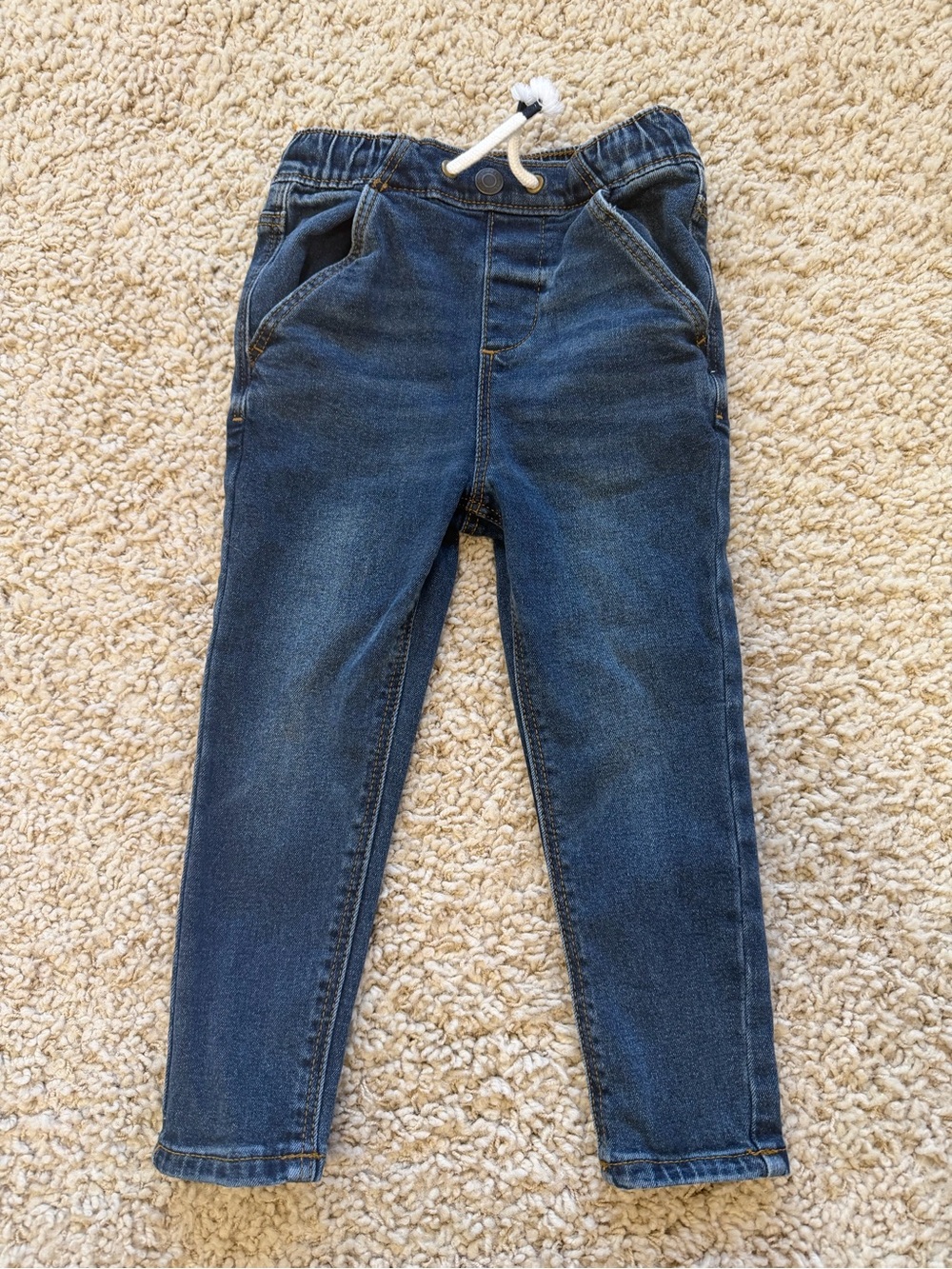 Little Co. Lauren Conrad Kids Dark Blue Denim Jogger Pants 3T